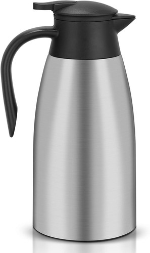 Thermoskanne edelstahl - edelstahl, 2l
