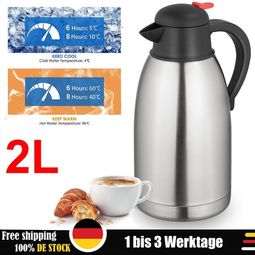 Thermoskanne edelstahl - 2l,
