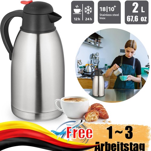 Thermoskanne edelstahl - 2l,
