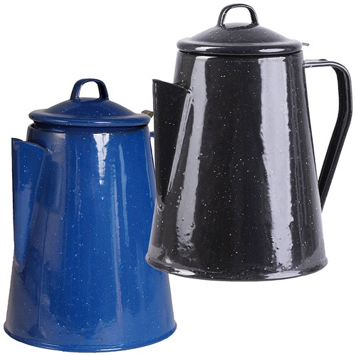 Kaffeekanne email western - kaffeekanne,