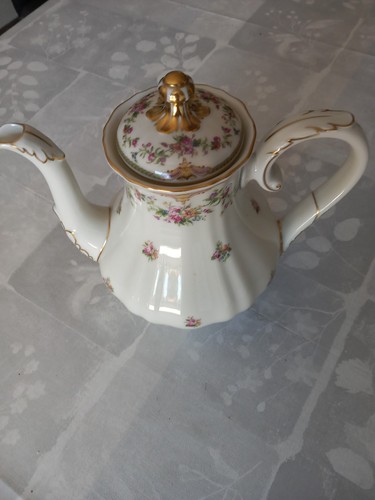 Kaffeekanne bunte blumen mit - blumen,