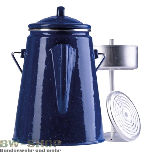 Kaffeekanne emaille mit - kaffeekanne,