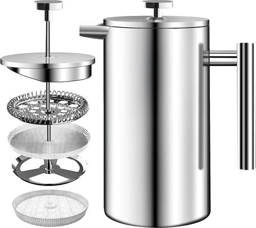 Edelstahl french press thermo - french,