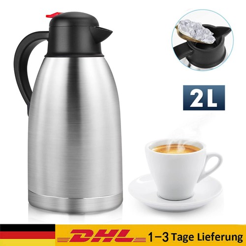 Isolierkanne edelstahl - 2l,