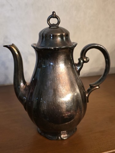 Versilberte kaffeekanne - versilberte,
