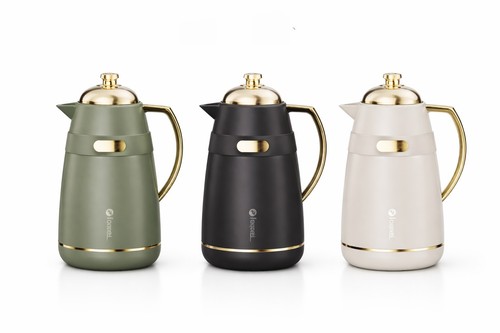 Isolierkanne thermoskanne 1l - ,